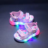 Frozen Elsa Light-Up Sports Sandals for Kids