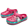 NoEnName_Null Cartoon Clogs for Kids - Breathable Summer Sandals