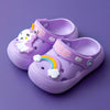 Cute Cartoon Unicorn Beach Sandals for Kids