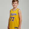 Men's #77 Los Angeles Loose Fit Basketball Jersey