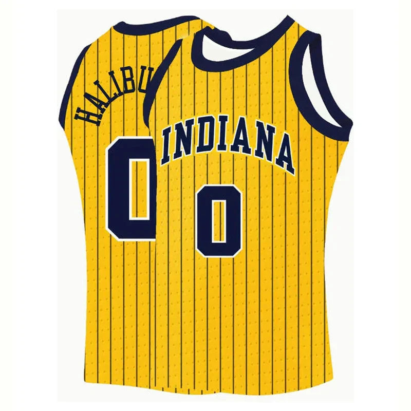 All-Season Breathable Basketball Jersey for Indiana Fans