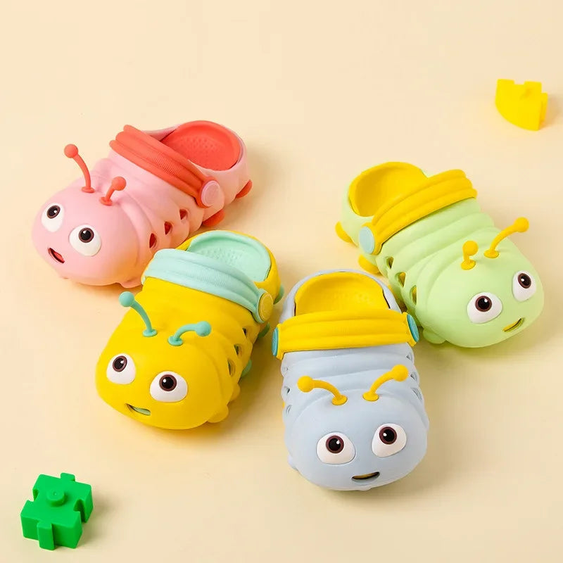 Cute Caterpillar Kids Slippers for Boys and Girls