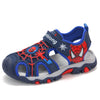 MINISOC Boys Summer Spiderman Sandals - Soft Toddler Beach Shoes