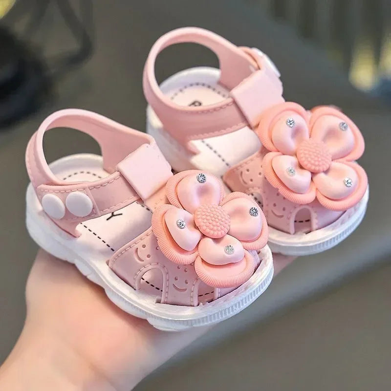 2024 Summer Cartoon Kids Beach Sandals - Comfortable Soft Sole