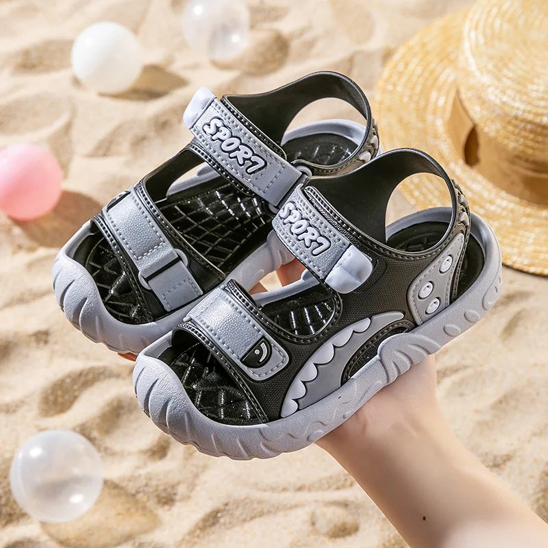 Breathable Cartoon Beach Sandals for Kids