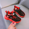 LED Casual Sneakers Red & Black