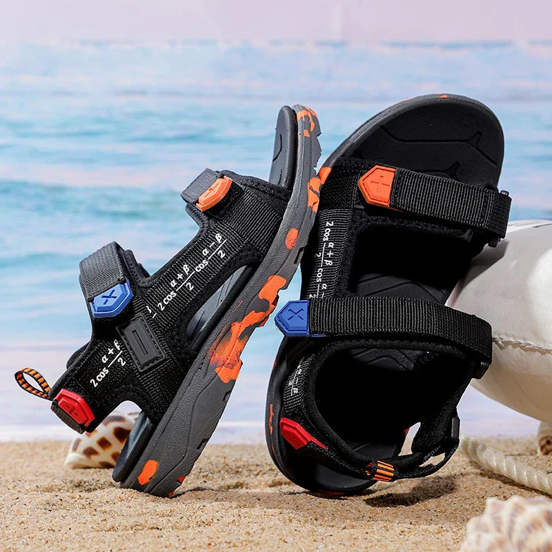 HJSUNFORYOU Lightweight Non-Slip Summer Sandals for Kids