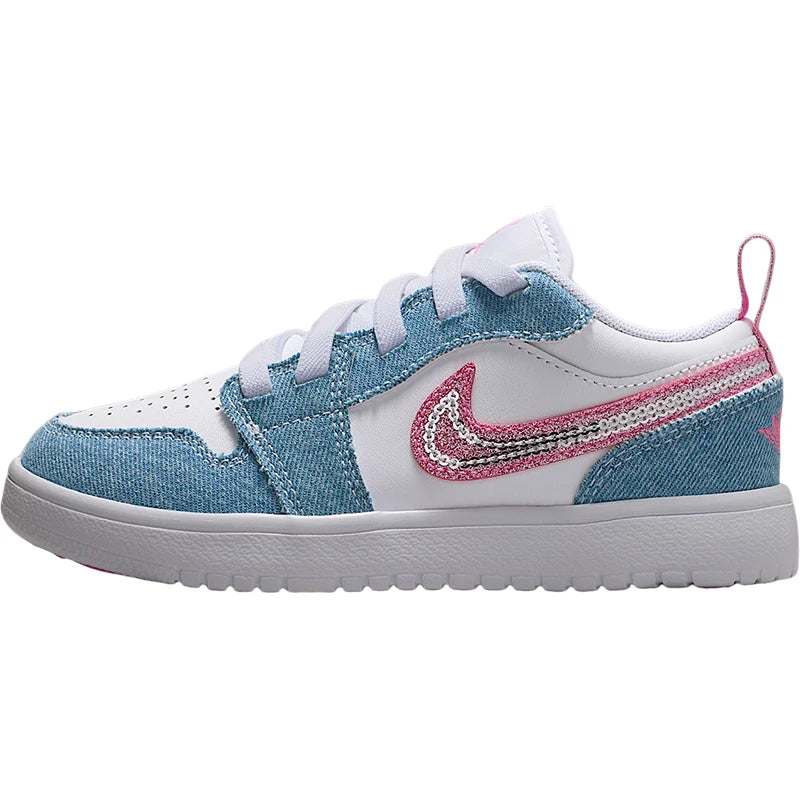 Genuine Jordan Kids' Velcro Strap Breathable Sneakers