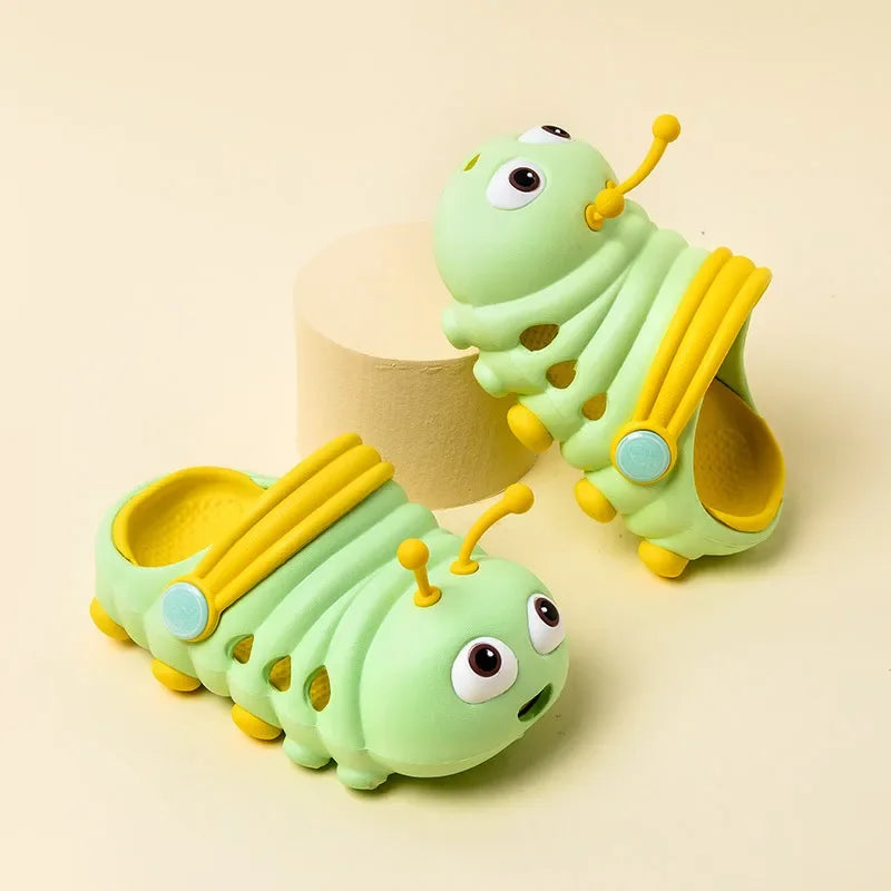 Cute Caterpillar Kids Slippers for Boys and Girls