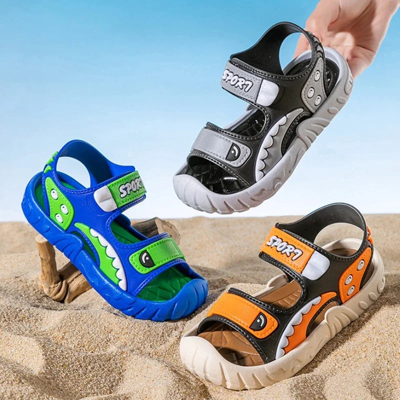Breathable Cartoon Beach Sandals for Kids