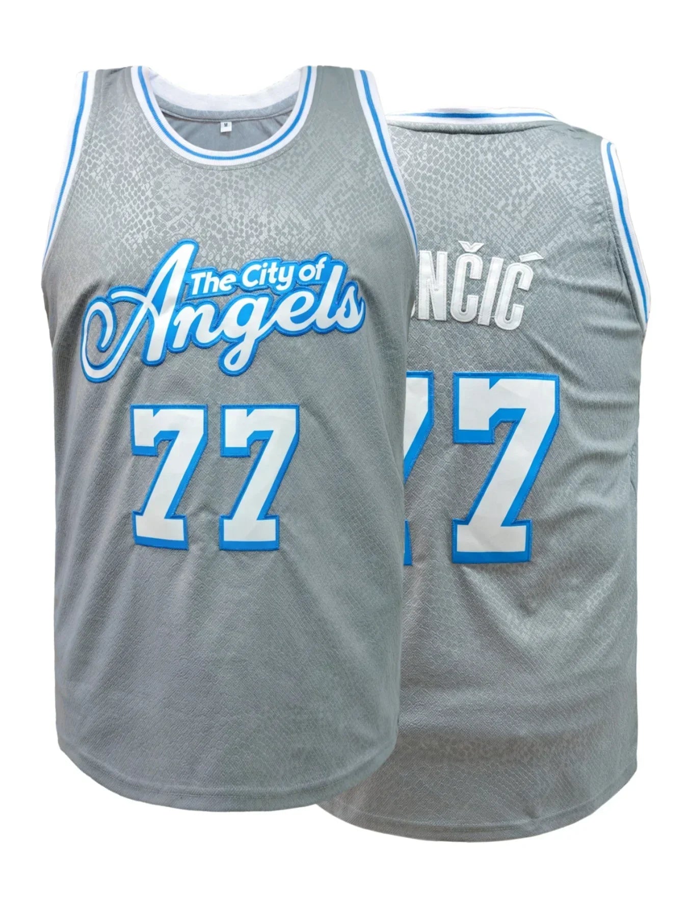 Men's #77 Los Angeles Elite Basketball Jersey - Breathable Loose Fit