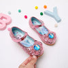 MINISOC Frozen Elsa Soft Sole Sandals for Girls