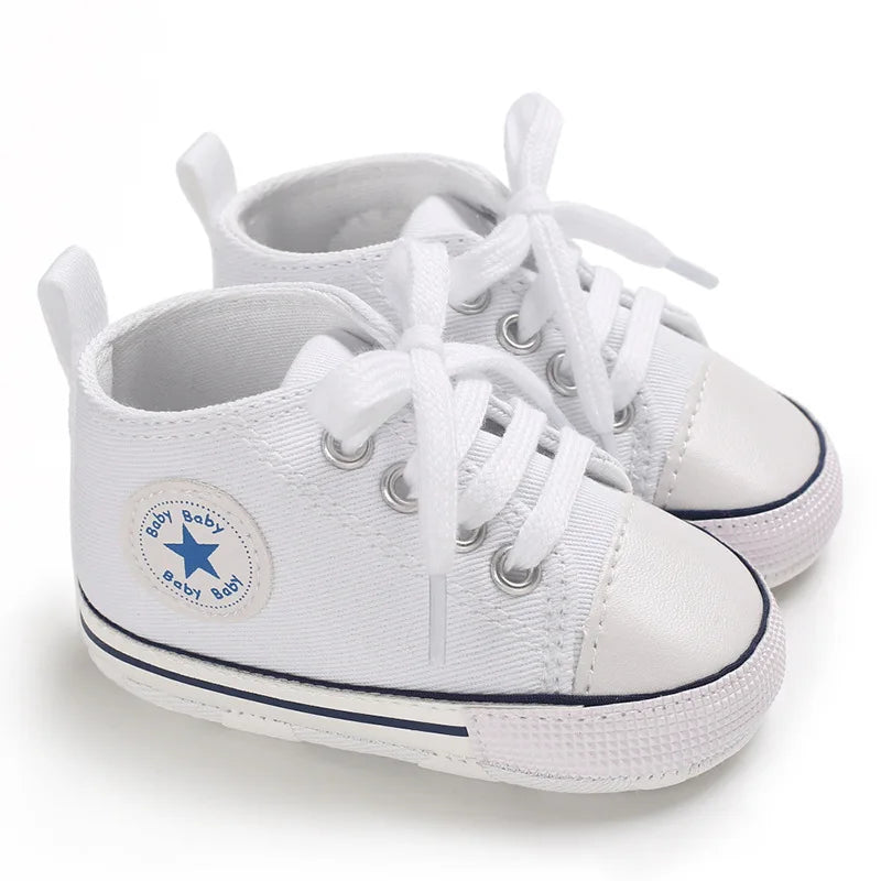 MUPLYC Baby Canvas Classic Sneakers for First Walkers