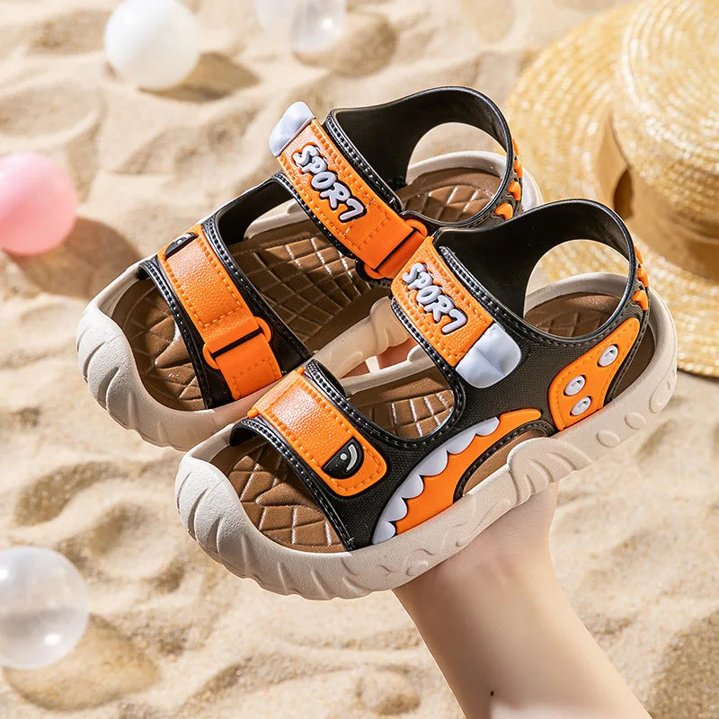 Breathable Cartoon Beach Sandals for Kids