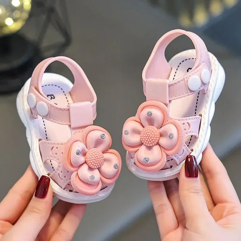 2024 Summer Cartoon Kids Beach Sandals - Comfortable Soft Sole