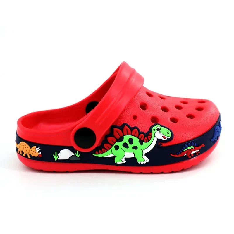 NoEnName_Null Cartoon Clogs for Kids - Breathable Summer Sandals
