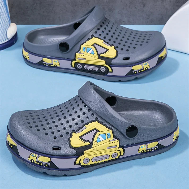 Cute Summer Kids Clogs - Girls' EVA Slippers for Indoor & Outdoor Fun