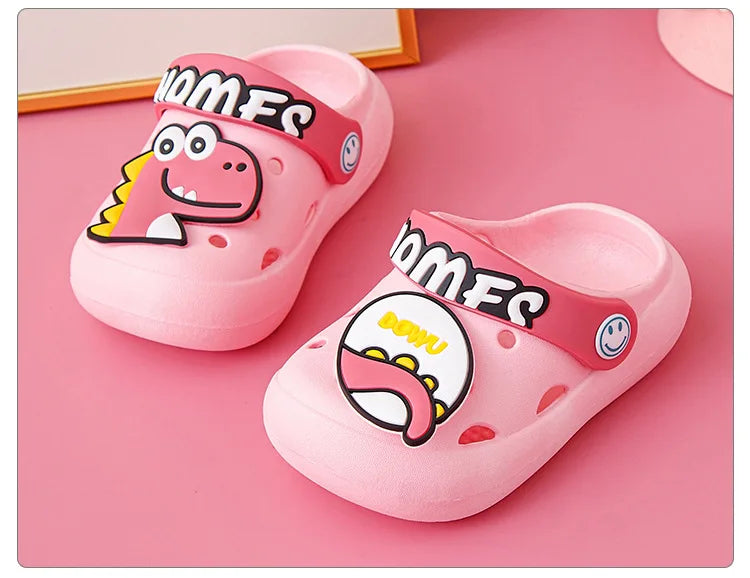 Cute Cartoon Unicorn Beach Sandals for Kids