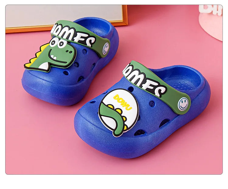 Cute Cartoon Unicorn Beach Sandals for Kids