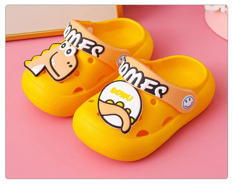 Cute Cartoon Unicorn Beach Sandals for Kids