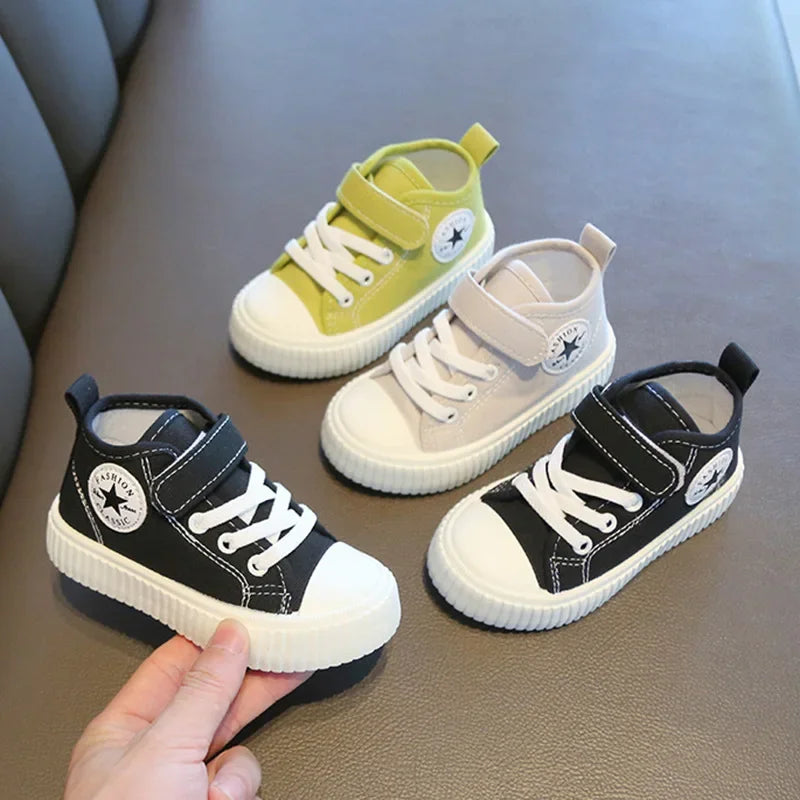 MINISOC Kid Canvas Shoes – Stylish & Versatile Casual Footwear for All Seasons