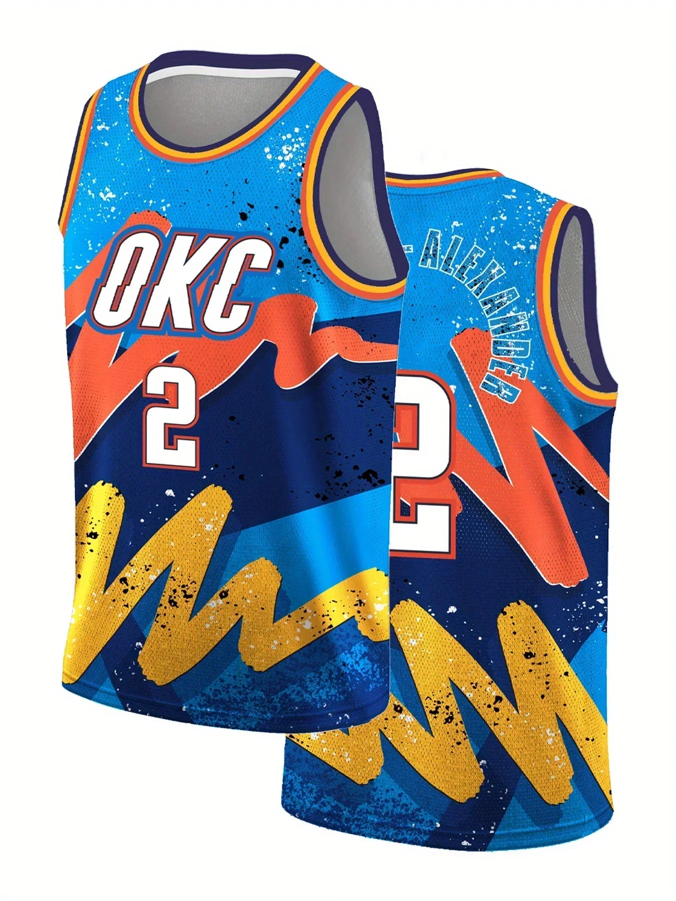 Men's Performance Basketball Jersey - Moisture-Wicking & Breathable