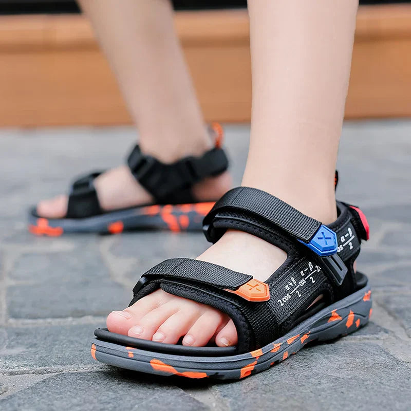 HJSUNFORYOU Lightweight Non-Slip Summer Sandals for Kids