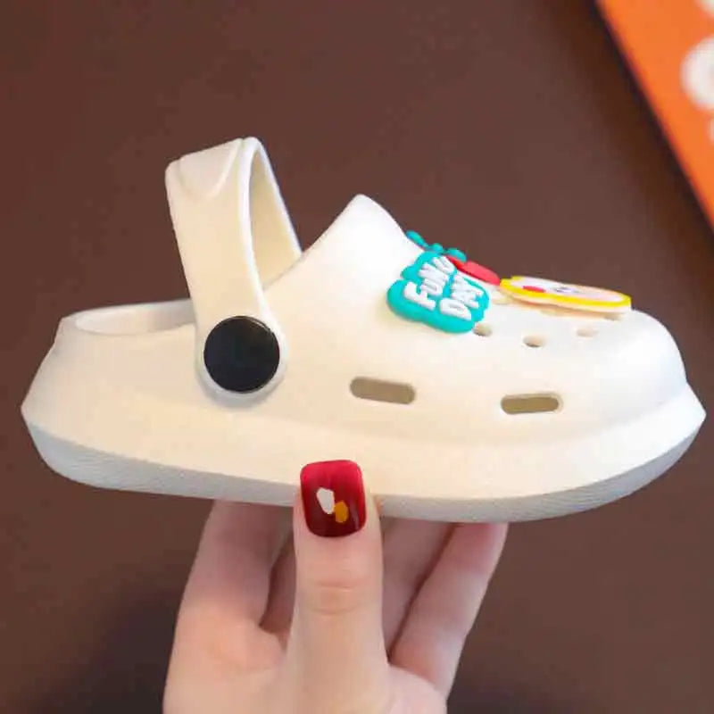 Cute Anti-Slip Cartoon Clogs for Kids