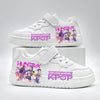 White Sport Sneakers for Kids - Breathable, Anti-Slip Casual Shoes