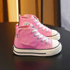 Trendy Canvas Sneakers for Kids - Non-slip Graffiti Design