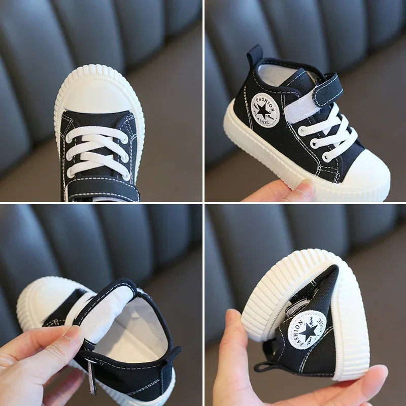 MINISOC Kid Canvas Shoes – Stylish & Versatile Casual Footwear for All Seasons