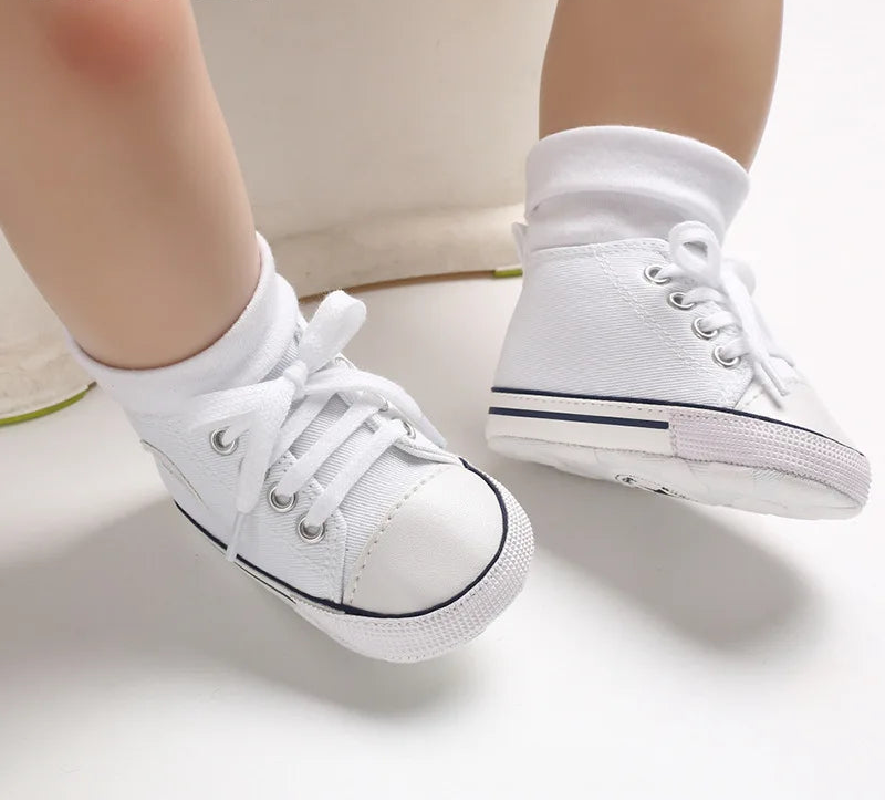 MUPLYC Baby Canvas Classic Sneakers for First Walkers