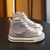 Trendy Canvas Sneakers for Kids - Non-slip Graffiti Design