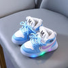 MINISO Lighted Sneakers for Kids - Soft Sole Casual Shoes