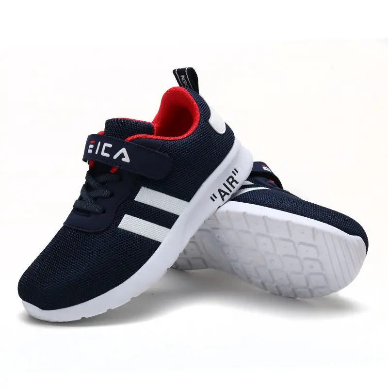 Fashion Kids Casual Sneakers - Breathable Mesh Sports Shoes