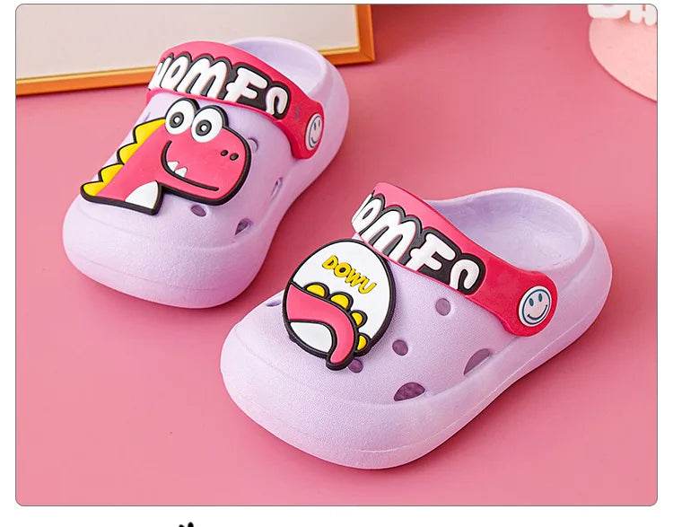 Cute Cartoon Unicorn Beach Sandals for Kids
