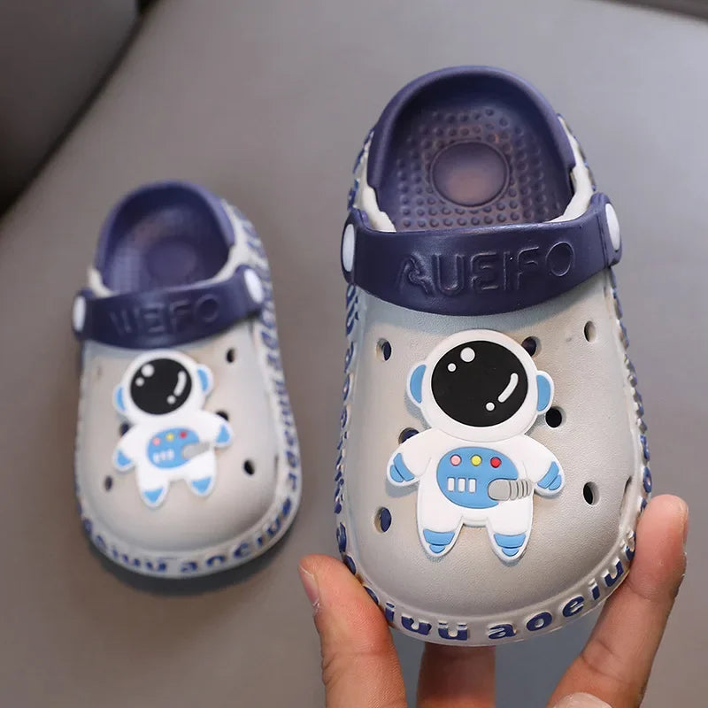 Disney Kids Cartoon Sandals - Captain America & Spiderman
