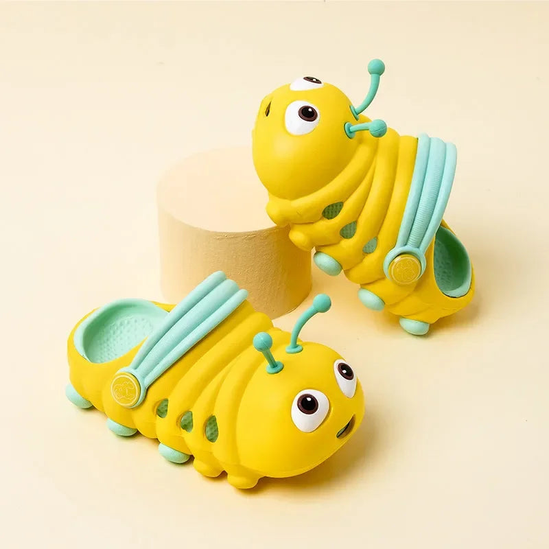 Cute Caterpillar Kids Slippers for Boys and Girls