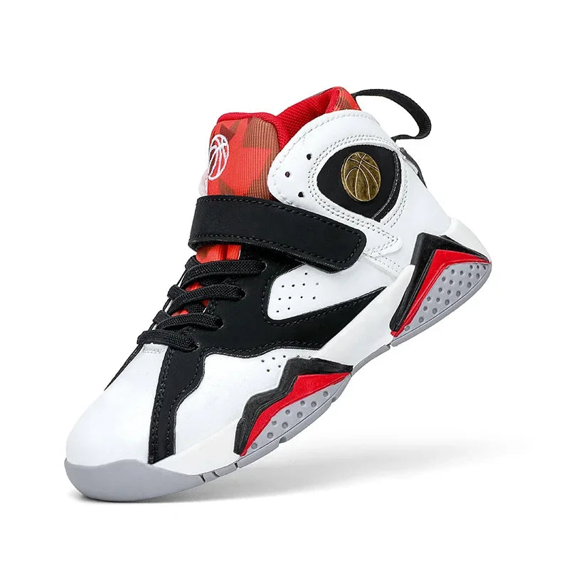 ROMSUNS Kids' Breathable Summer High Top Sneakers with Velcro
