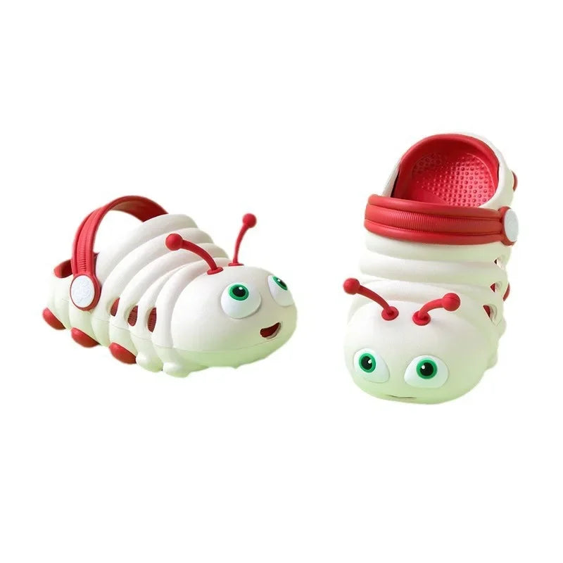Cute Caterpillar Kids Slippers for Boys and Girls