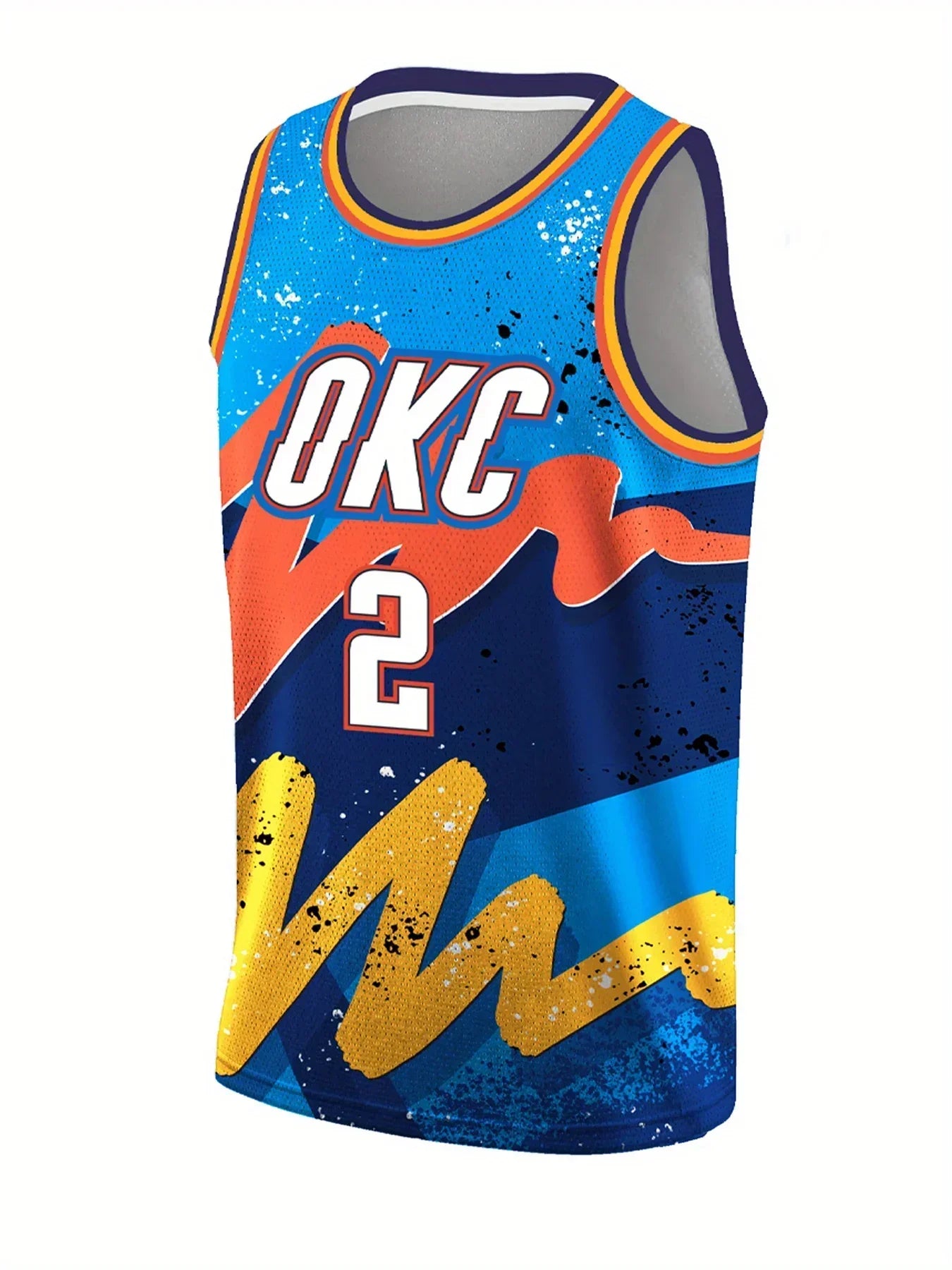 Men's Performance Basketball Jersey - Moisture-Wicking & Breathable