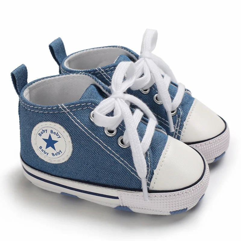 MUPLYC Baby Canvas Classic Sneakers for First Walkers