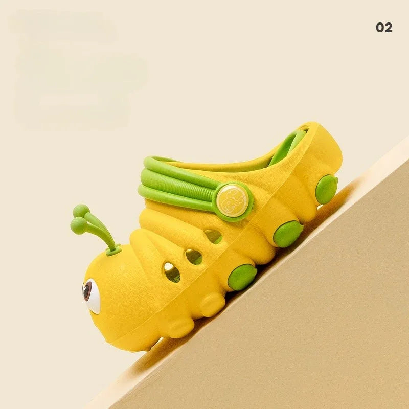 Cute Caterpillar Kids Slippers for Boys and Girls