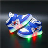 Aoger Spiderman LED Light Shoes for Kids