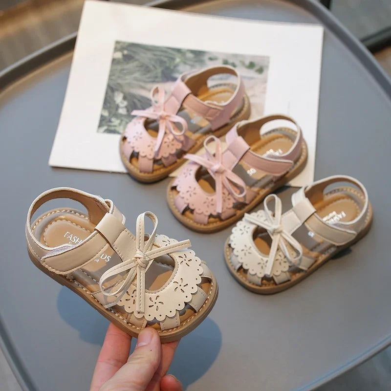 WENWEN Summer Baby Girls Cut-Outs Gladiator Sandals