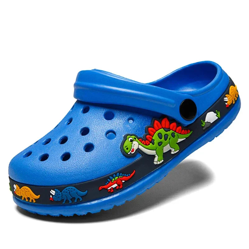 NoEnName_Null Cartoon Clogs for Kids - Breathable Summer Sandals