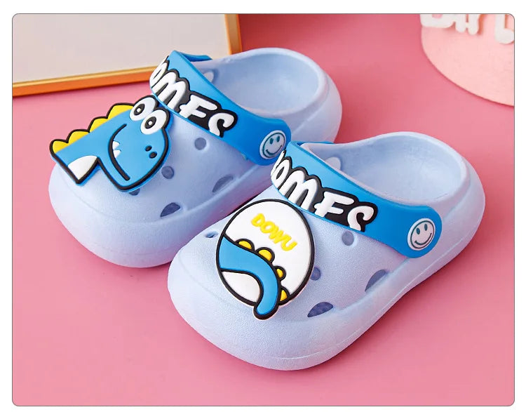 Cute Cartoon Unicorn Beach Sandals for Kids