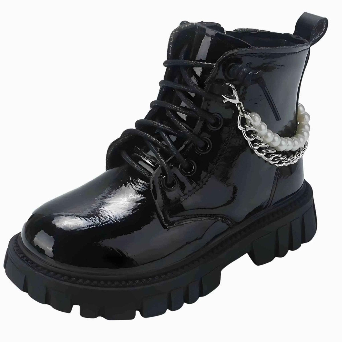 Tiny Trybe Black Pearl Kids' Boots - Stylish & Durable