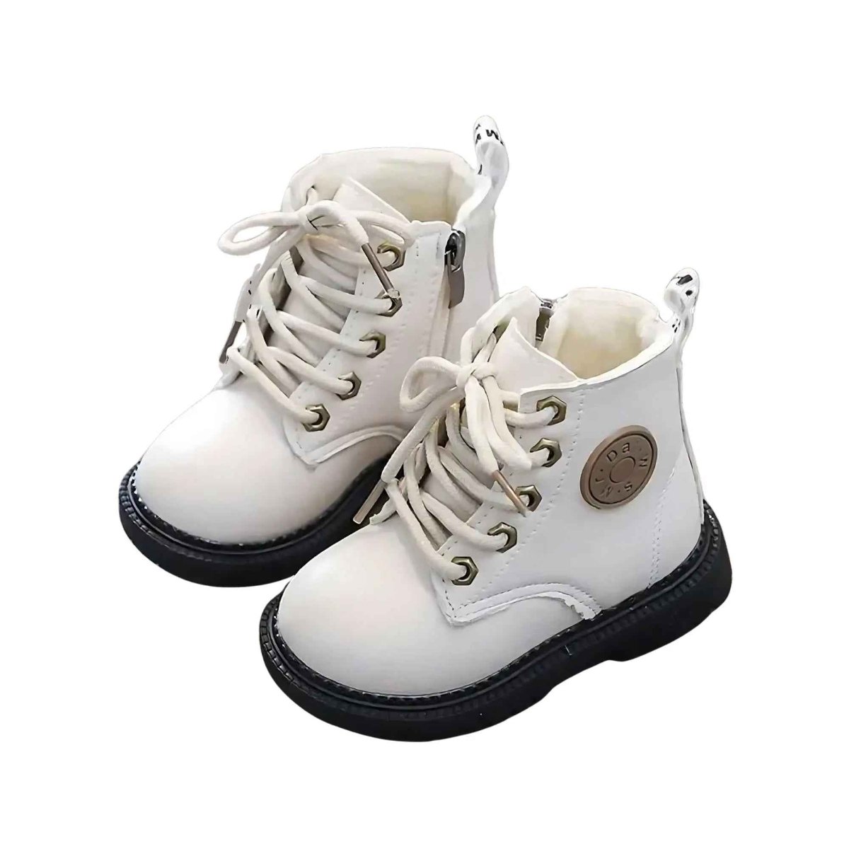 Tiny Trybe Snowflake Plush Boots - Cozy & Snug Winter Slippers